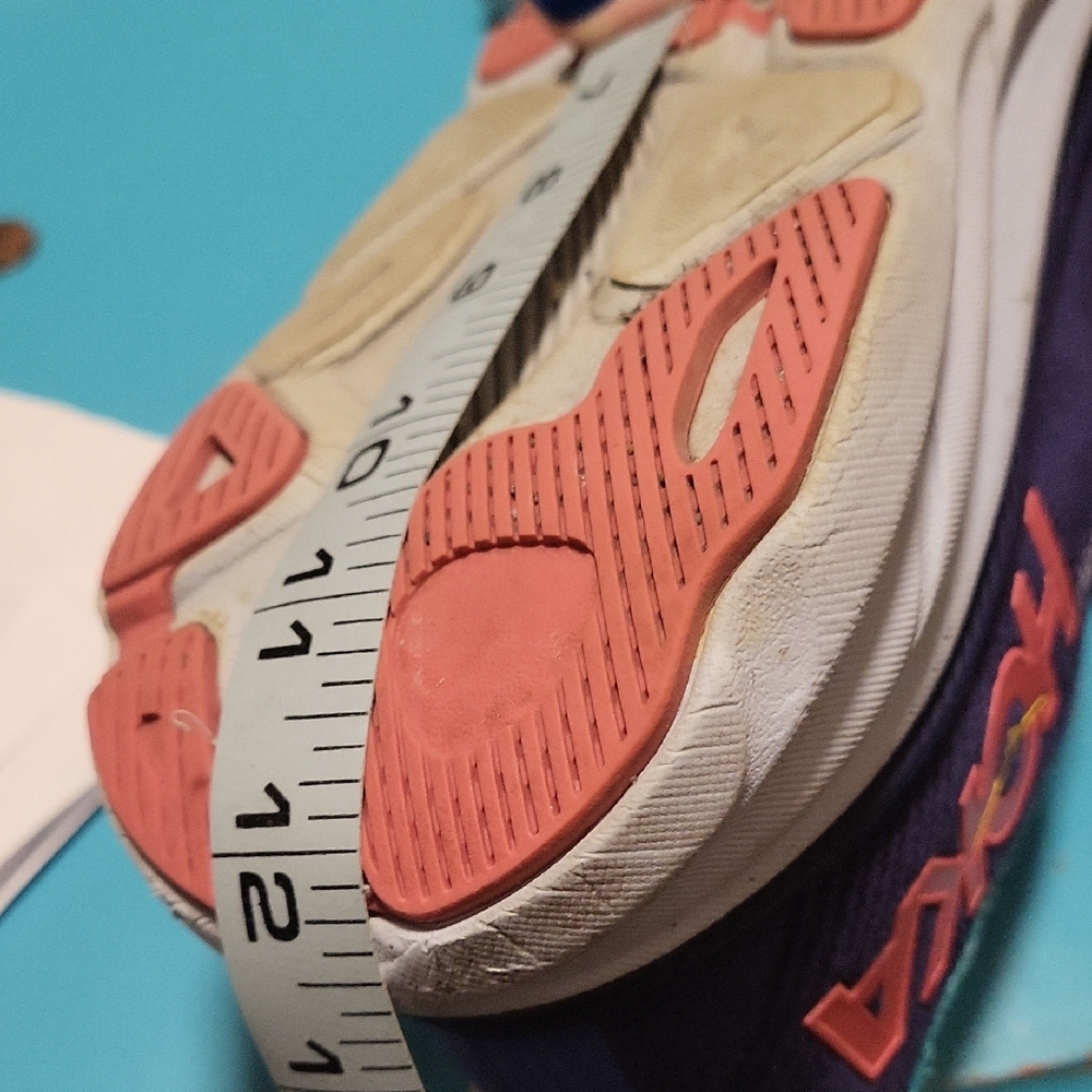 Hoka Women's Purple and Teal Athletic Shoes - Picture 8 of 8